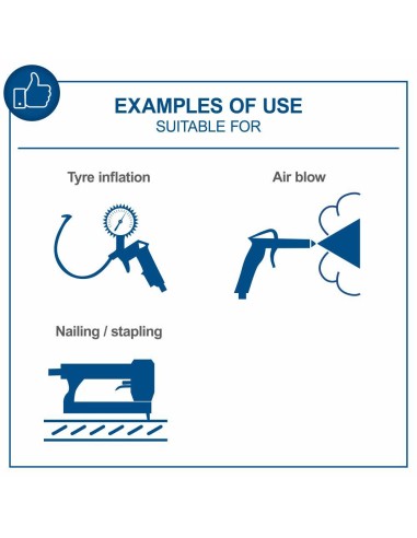 3 - Compresseur d'air 7,5 lt 8bar 750 w Scheppach hc10-twin