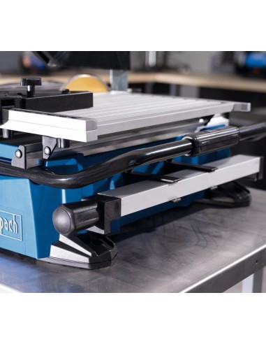 Scheppach wts2000 coupeur de carreaux au jet d'eau avec chariot