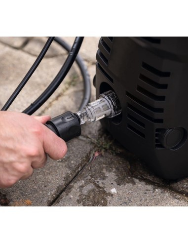 4 - Nettoyeur haute pression a eau froide 110 bar 390 l/h 1400 w Scheppach hpc1400