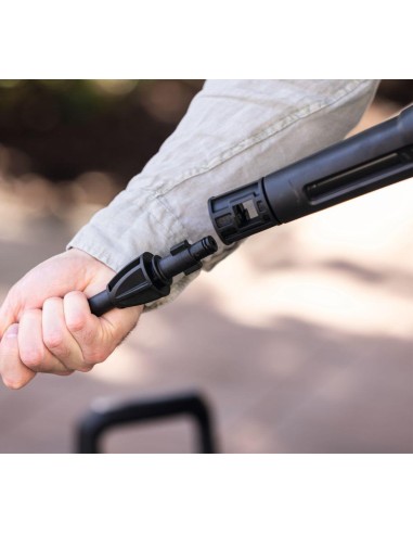 3 - Nettoyeur haute pression a eau froide 135bar 420l/h 1600w Scheppach hpc1600