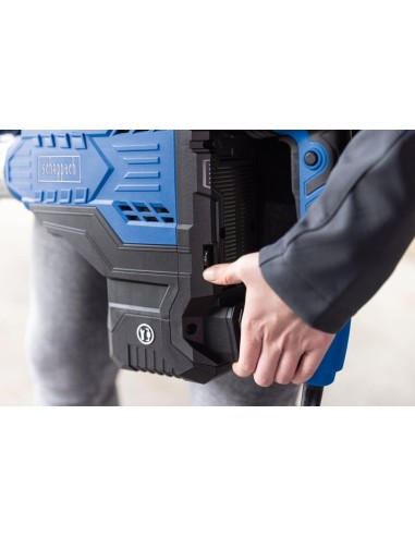 Martello demolitore pneumatico sds-max 60j 1700w 11.5Kg Scheppach AB2000