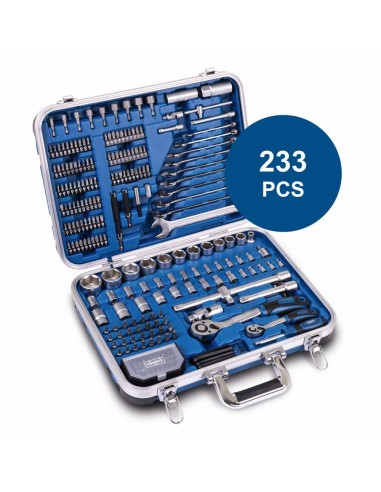 1 - Mallette a outils 233 pieces Scheppach tb235