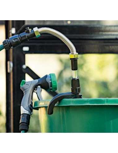 3 - Pompe electrique submersible pour tonneaux eau claire 5500 l/h Scheppach rbp350