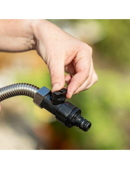 5 - Pompe electrique submersible pour tonneaux eau claire 5500 l/h Scheppach rbp350