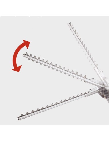 3 - Taille-haie electrique reglable 230 v 1000w lame 41 cm Scheppach etht1000