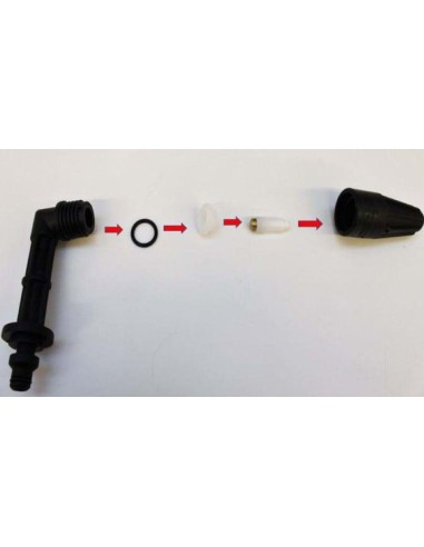 2 - Buse turbo 90 degres pour nettoyeurs haute pression Scheppach hce et hcp