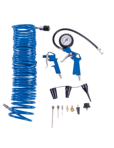 Kit 14 pcs accessoires compresseur avec tuyau 10 mt Scheppach