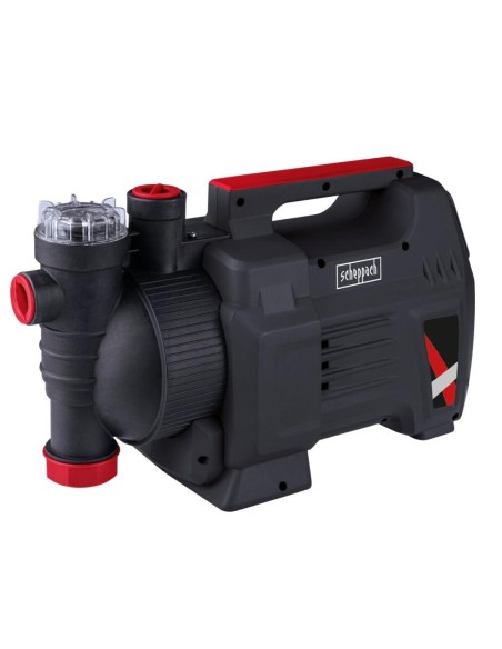 1 - Pompe electrique de jardin 1000 W 36 bar 3600 l/h Scheppach gp1100jet lcd