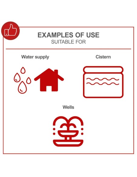 4 - Pompe electrique de jardin 1000 W 36 bar 3600 l/h Scheppach gp1100jet lcd