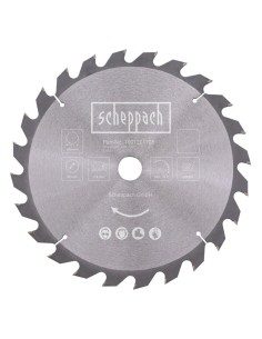 Lama circolare 305 mm 24t per legno per troncatrice Scheppach hm305