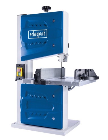 Sega a nastro taglio legno 35W 80x200 con accessori Scheppach hbs25