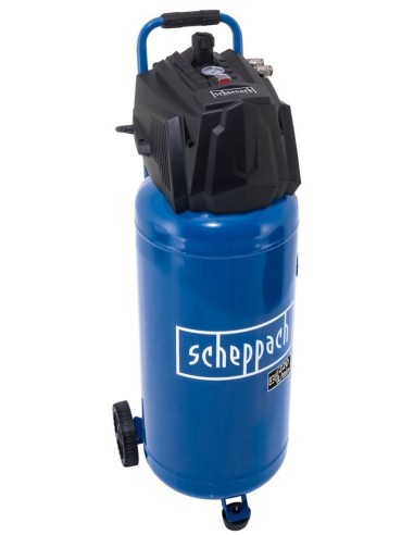 Compressore aria verticale 50 lt 10 bar con kit 13 accessori Scheppach hc51v