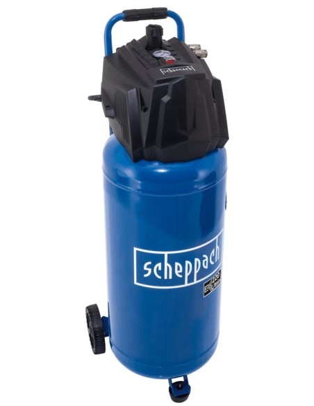 Compressore aria verticale 50 lt 10 bar con kit 13 accessori Scheppach hc51v