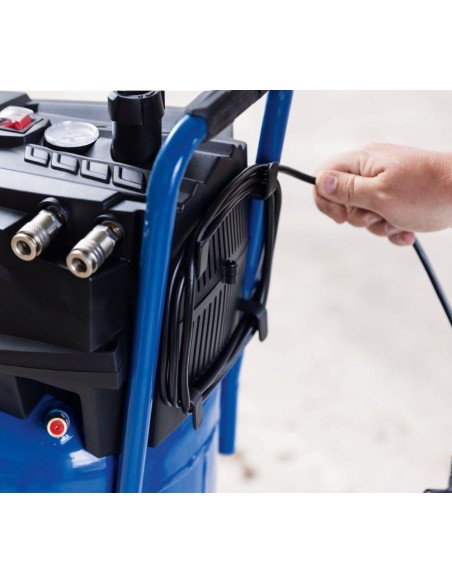 Compressore aria verticale 50 lt 10 bar con kit 13 accessori Scheppach hc51v