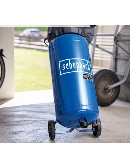 Compressore aria verticale 50 lt 10 bar con kit 13 accessori Scheppach hc51v