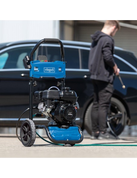 Idropulitrice a scoppio 212cc 241bar 4.3kw motore a benzina Scheppach hcp5000