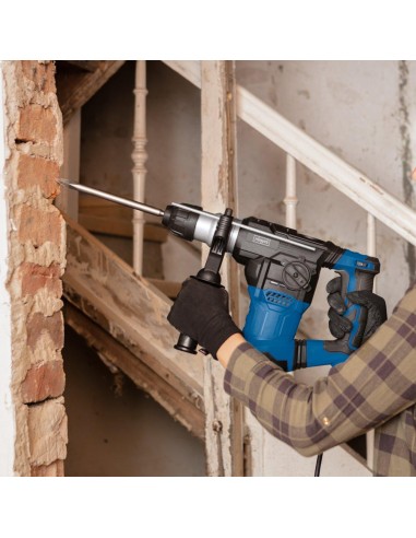 Martello perforatore demolitore pneumatico sds-plus Scheppach dh1500plus