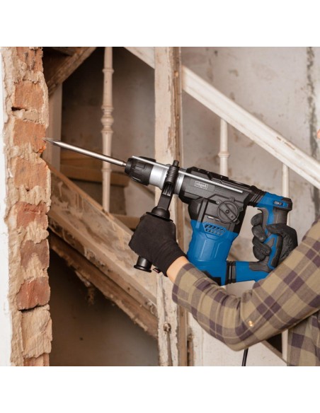 Martello perforatore demolitore pneumatico sds-plus Scheppach dh1500plus