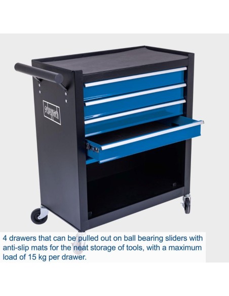 2 - Chariot de rangement pour outils et objets Scheppach tw1300