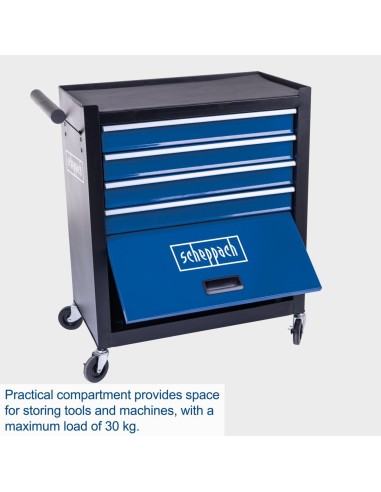 3 - Chariot de rangement pour outils et objets Scheppach tw1300