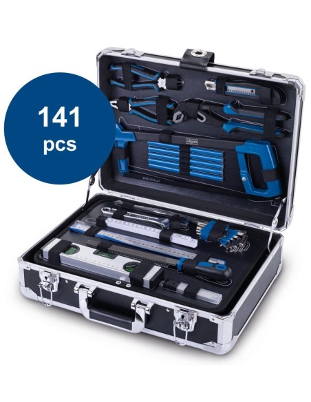Valigia portautensili attrezzi con 141pz Scheppach tb200