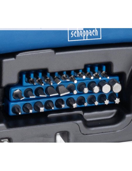 Valigetta portautensili 97 pezzi Scheppach wzk120