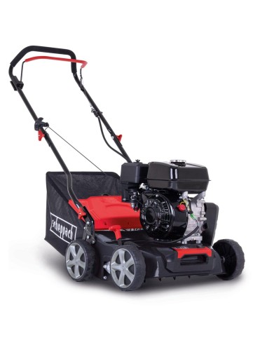 Arieggiatore scarificatore a scoppio 212cc 40 cm cestello 40 lt Scheppach sc55p