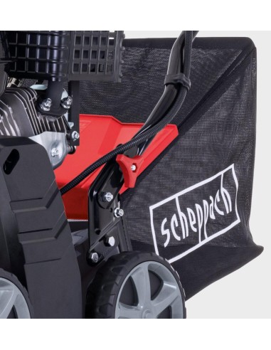 Arieggiatore scarificatore a scoppio 212cc 40 cm cestello 40 lt Scheppach sc55p