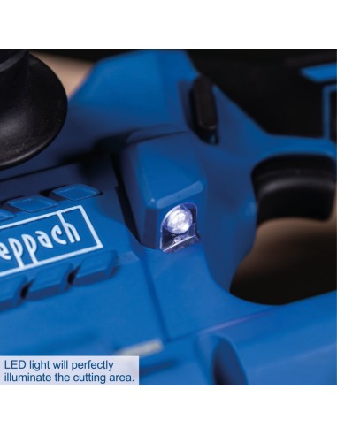 4 - Scie a ruban pour metaux 20v sans batterie Scheppach c-mbs6365-x