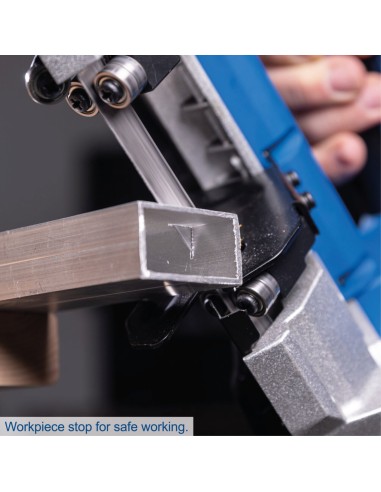 5 - Scie a ruban pour metaux 20v sans batterie Scheppach c-mbs6365-x