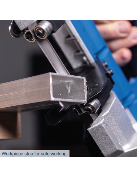 5 - Scie a ruban pour metaux 20v sans batterie Scheppach c-mbs6365-x