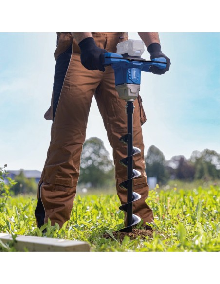 2 - Mototrivelle 20v brushless helice 800mm sans batterie ixes Scheppach bc-eb100-x