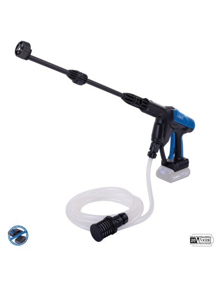 1 - Nettoyeur haute pression 20v 35 bar debit 180l/h sans batterie ixes Scheppach