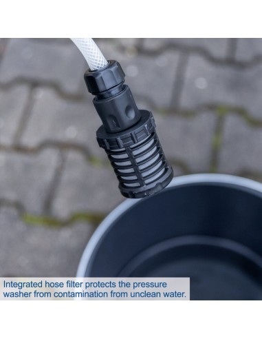 4 - Nettoyeur haute pression 20v 35 bar debit 180l/h sans batterie ixes Scheppach