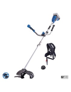 1 - Debroussailleuse 2x20V brushless sans batterie IXES Scheppach BC-BCH380/40-X