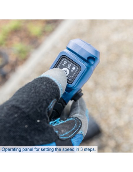 5 - Debroussailleuse 2x20V brushless sans batterie IXES Scheppach BC-BCH380/40-X