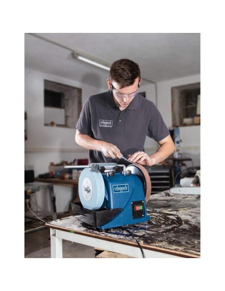 5 - AFFÛTEUSE À EAU WOODSTER COUTEAUX CISEAUX SCHEPPACH TIGER 2000S