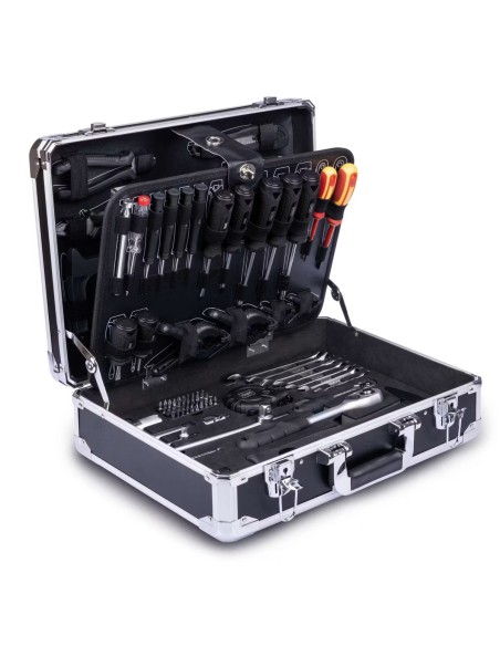1 - Mallette a outils 141 pieces WZB200-BE scheppach black