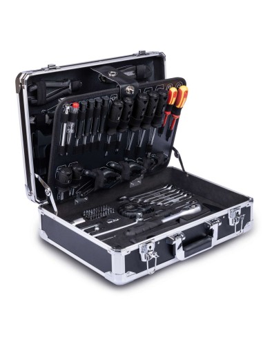 2 - Mallette a outils 141 pieces WZB200-BE scheppach black