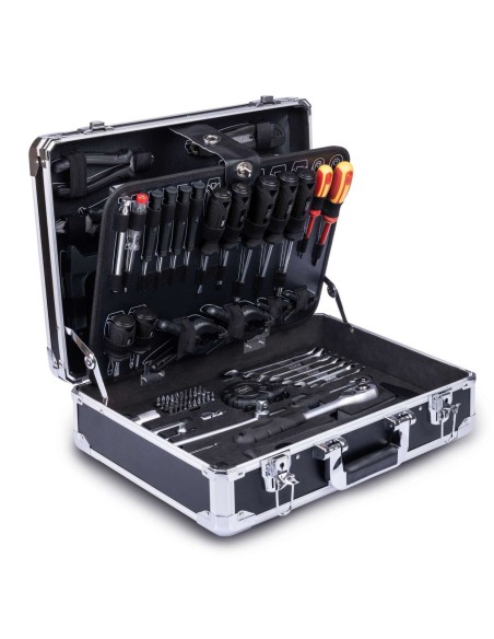 2 - Mallette a outils 141 pieces WZB200-BE scheppach black