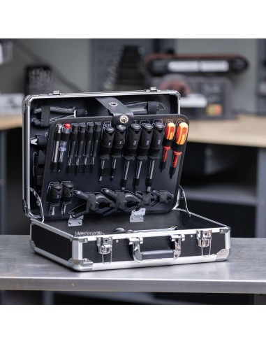 3 - Mallette a outils 141 pieces WZB200-BE scheppach black
