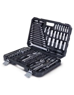 1 - Mallette a outils 218 pieces WZB250-BE scheppach black