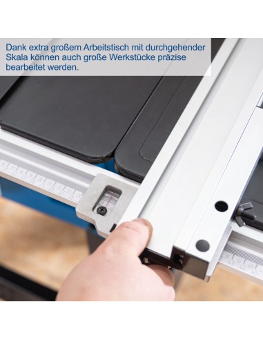 4 - Scie circulaire de table 2200 W avec lame de 254 mm Scheppach hs254