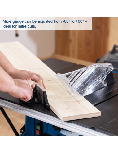 5 - Scie circulaire de table 2200 W avec lame de 254 mm Scheppach hs254