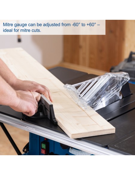 5 - Scie circulaire de table 2200 W avec lame de 254 mm Scheppach hs254