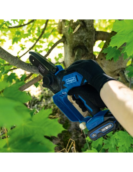 2 - ebrancheur c-ps100-x 20V avec batterie 2,0Ah et chargeur IXES Scheppach