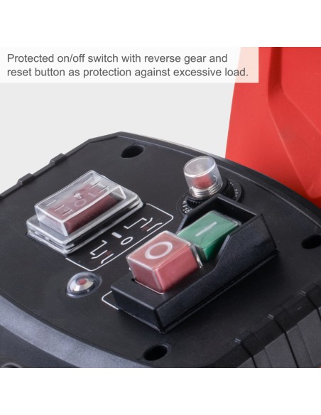 2 - Broyeur de vegetaux electrique 2800W Scheppach GS70