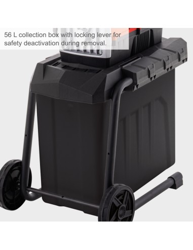 3 - Broyeur de vegetaux electrique 2800W Scheppach GS70