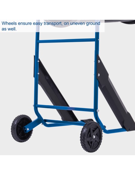 2 - Tamis rotatif electrique 350 W ouverture 40 cm Scheppach RS500