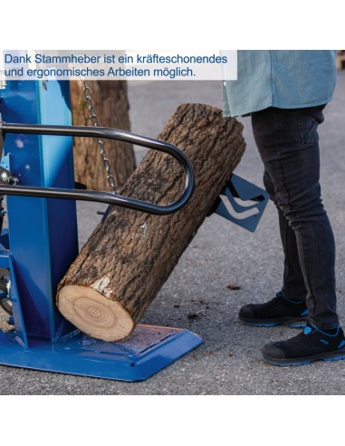 5 - Fendeuse de b??ches verticale 5100w 400v + PTO 25t Scheppach hl2550gm